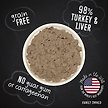 Show in main carousel: Hound & Gatos 98% Turkey & Liver Grain-Free Dog Food, 13-oz, case of 12 slide 4 of 10
