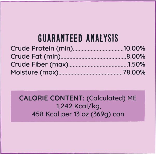 Show full view: Hound & Gatos 98% Turkey & Liver Grain-Free Dog Food, 13-oz, case of 12 slide 8 of 10