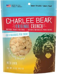 Charlee Bear Liver Flavor Dog Treats, 16-oz bag