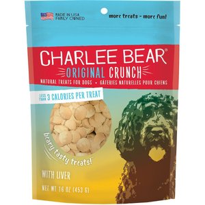 Charlee Bear Liver Flavor Dog Treats, 16-oz bag