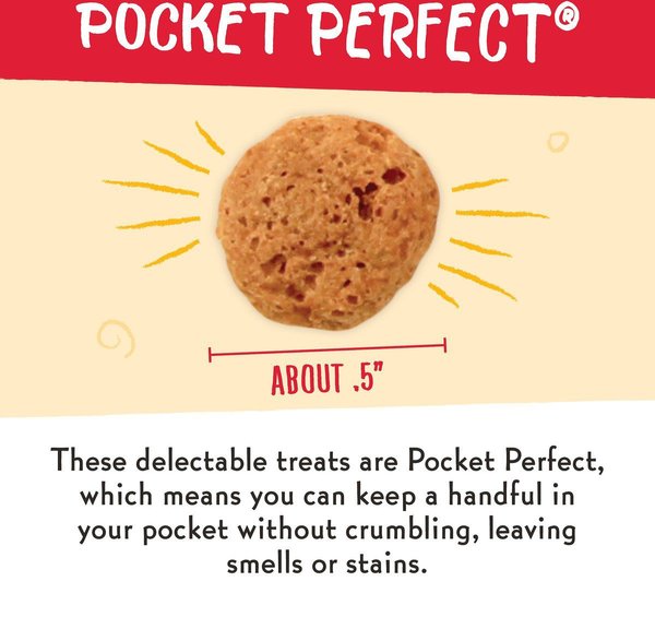 Show full view: Charlee Bear Natural Bear Crunch Grain-Free Chicken, Pumpkin & Apple Dog Treats, 8-oz bag slide 5 of 9