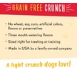 Show in main carousel: Charlee Bear Natural Bear Crunch Grain-Free Bacon & Blueberry Dog Treats, 8-oz bag slide 4 of 9