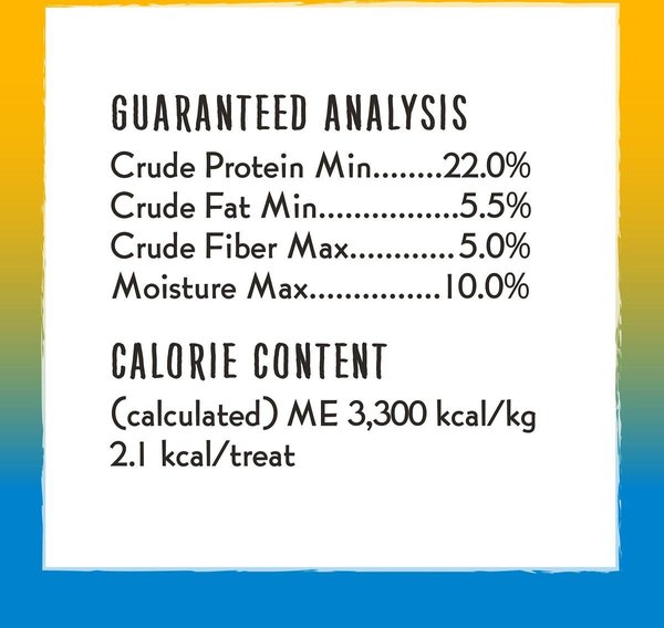 Show full view: Charlee Bear Natural Bear Crunch Grain-Free Bacon & Blueberry Dog Treats, 8-oz bag slide 7 of 9