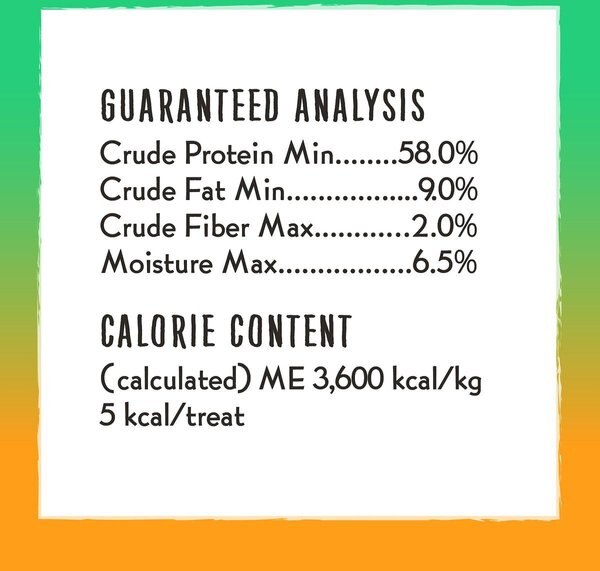 Show full view: Charlee Bear Meaty Bites Beef Liver & Sweet Potatoes Grain-Free Freeze-Dried Dog Treats, 2.5-oz bag slide 7 of 9