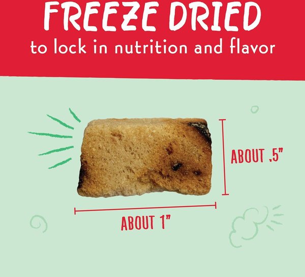 Show full view: Charlee Bear Meaty Bites Chicken & Blueberries Grain-Free Freeze-Dried Dog Treats, 2.5-oz bag slide 5 of 9