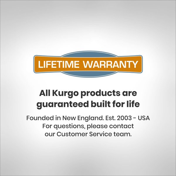 Show full view: Kurgo Journey Air Polyester Reflective No Pull Dog Harness, Coastal Blue/Charcoal, Small: 16 to 22-in chest slide 7 of 10