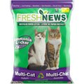 Fresh News Scented Non-Clumping Paper Cat Litter, 25-lb bag