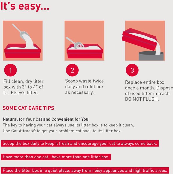 Show full view: Dr. Elsey's Cat Attract Clumping Clay Cat Litter, 18.14-kg bag slide 7 of 10