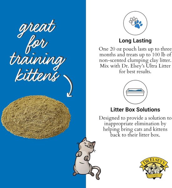 Show full view: Dr. Elsey's Ultra Cat Litter Attractant Additive, 20-oz slide 3 of 9