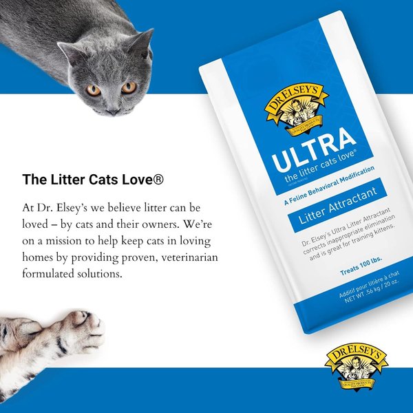 Show full view: Dr. Elsey's Ultra Cat Litter Attractant Additive, 20-oz slide 7 of 9