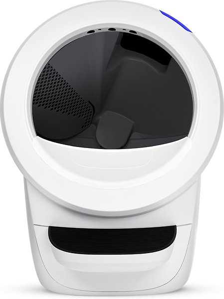 Show full view: Litter-Robot 4 Automatic Self-Cleaning Cat Litter Box, White slide 3 of 9