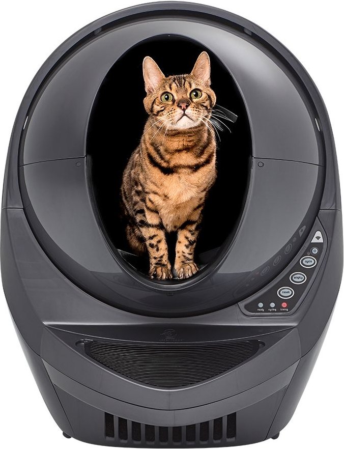 LITTER ROBOT 3 WiFi Enabled Automatic Self Cleaning Cat Litter Box Grey Chewy Canada