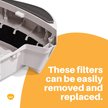 Show in main carousel: Litter-Robot 3 Cat Litter Box Carbon Filters, 6 count slide 2 of 7