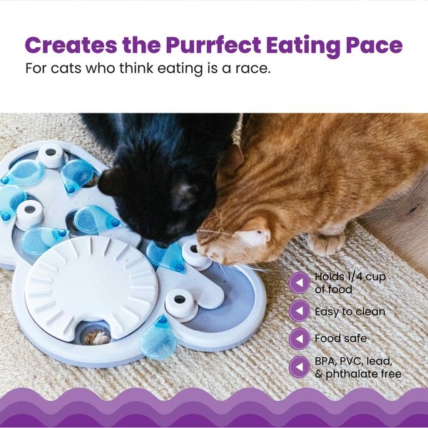 Show full view: Nina Ottosson by Outward Hound Rainy Day Puzzle & Play Cat Toy slide 4 of 9