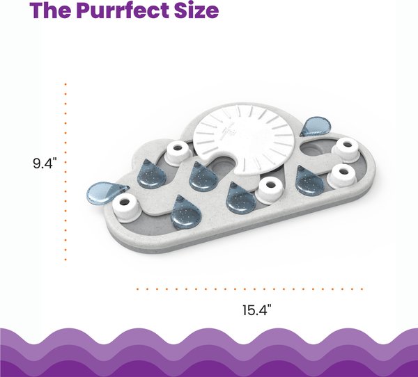 Show full view: Nina Ottosson by Outward Hound Rainy Day Puzzle & Play Cat Toy slide 5 of 9