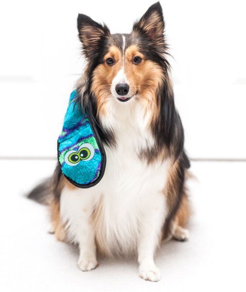 Show full view: Outward Hound Invincibles Snakes Squeaky Stuffing-Free Plush Dog Toy, 6-Squeak, Color Varies slide 5 of 6