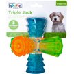 Show in main carousel: Outward Hound Triple Jack Squeaky Dog Chew Toy slide 6 of 7