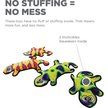 Show in main carousel: Outward Hound Invincibles Geckos Squeak Dog Toy, 2-Squeakers slide 3 of 6