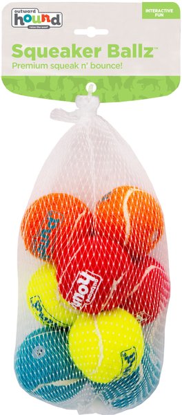 Show full view: Outward Hound Squeaker Balls X-Small Dog Toys, 8 count slide 8 of 9
