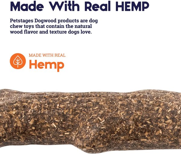 Show full view: Petstages Dogwood Calming Bone Dog Toy, Large, 2 count slide 3 of 8