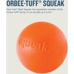 Show in main carousel: Planet Dog Orbee-Tuff Squeak Ball Tough Dog Chew Toy, Orange slide 2 of 8