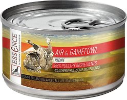 Essence Air & Gamefowl Recipe High Protein Grain-Free Wet Cat Food, 5.5-oz can, case of 24