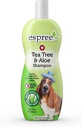 Espree Tea Tree & Aloe Vera Dog Shampoo, 20-oz