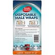 Show in main carousel: Simple Solution Disposable Male Dog Wrap, Large: 18 to 27-in waist, 12 count slide 2 of 10