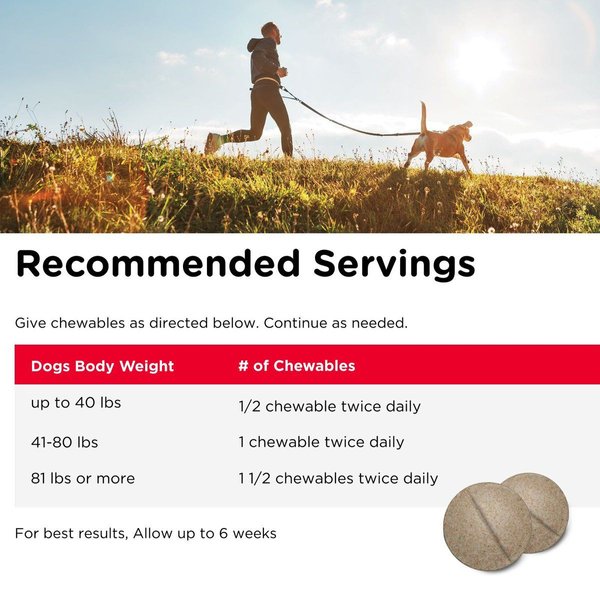 Show full view: Nutri-Vet Extra Strength Chewable Tablets Joint Supplement for Dogs, 120 count slide 8 of 10
