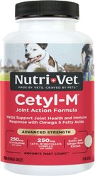 Nutri-Vet Advanced Cetyl-M Tablets Joint Supplement for Dogs, 360 count
