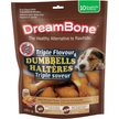 Show in main carousel: DreamBone Triple Flavour Dumbbells Chicken, Duck & Peanut Butter Flavor Dog Treats, 10 count slide 1 of 3
