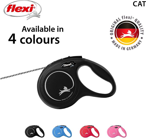 Show full view: Flexi Comfort Retractable Cord Dog Leash, X-Small: 3-m long, Grey slide 4 of 6