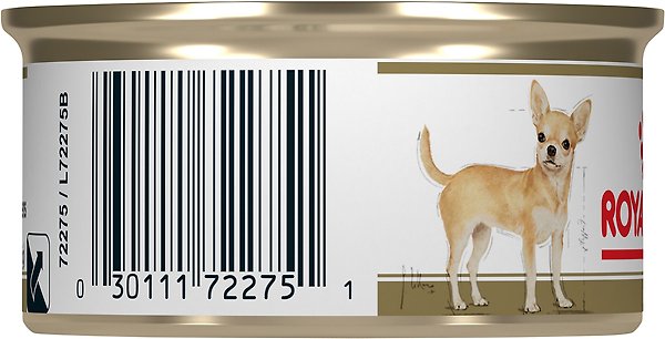 Show full view: Royal Canin Breed Health Nutrition Chihuahua Adult Canned Dog Food, 85-g can, case of 24 slide 4 of 8