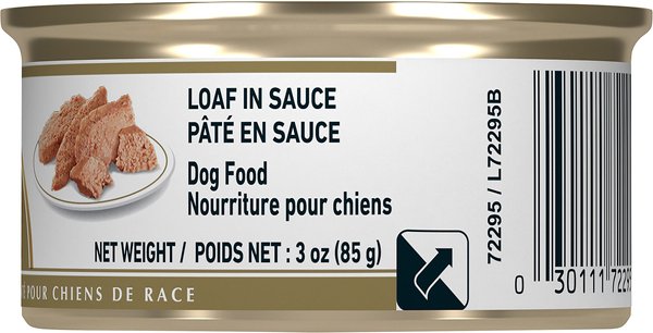 Show full view: Royal Canin Breed Health Nutrition Poodle Adult Wet Canned Dog Food, 85-g can, case of 24 slide 3 of 8