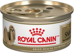 Royal Canin Breed Health Nutrition Shih Tzu Adult Wet Canned Dog Food, 85-g can, case of 24