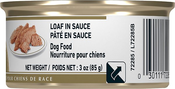 Show full view: Royal Canin Breed Health Nutrition Yorkshire Terrier Adult Wet Canned Dog Food, 85-g can, case of 24 slide 3 of 8