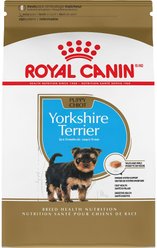 Royal Canin Breed Health Nutrition Yorkshire Terrier Puppy Dry Dog Food, 1.1-kg bag