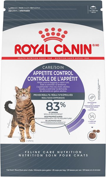 ROYAL CANIN Feline Care Nutrition Appetite Control Care Spayed Neutered Adult Dry Cat Food 1.37 kg bag Chewy Canada