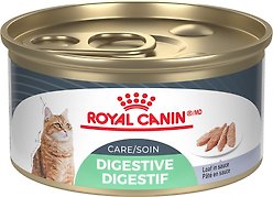 Royal Canin Feline Care Nutrition Digestive Care Loaf In Sauce Wet Canned Cat Food, 85-g can, case of 24