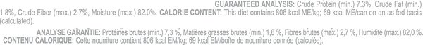 Show full view: Royal Canin Feline Care Nutrition Digestive Care Loaf In Sauce Wet Canned Cat Food, 85-g can, case of 24 slide 6 of 8