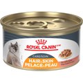 Royal Canin Feline Care Nutrition Hair & Skin Care Thin Slices In Gravy Canned Cat Food, 85-g can, case of 24