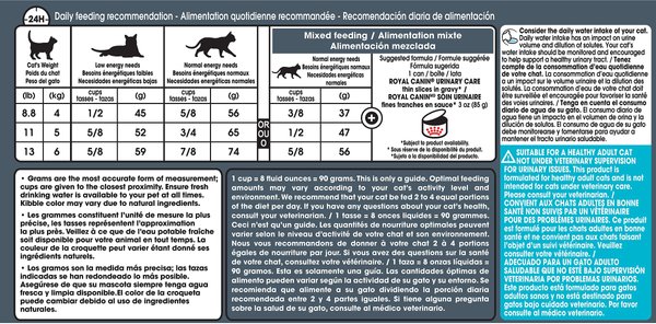 Show full view: Royal Canin Feline Care Nutrition Urinary Care Dry Cat Food, 6.36-kg bag slide 6 of 7