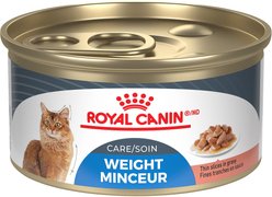 Royal Canin Feline Care Nutrition Weight Care Thin Slices In Gravy Wet Canned Cat Food, 85-g can, case of 24