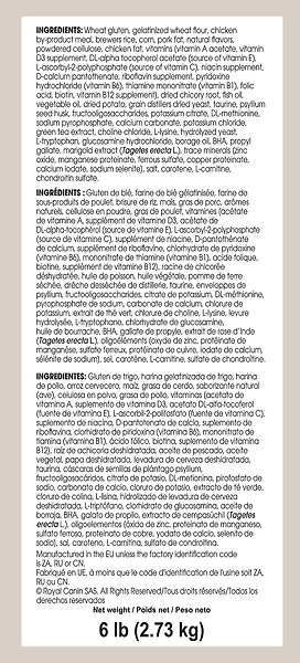 Show full view: Royal Canin Feline Health Nutrition Aging 12+ Dry Adult Cat Food, 2.7-kg bag slide 4 of 6