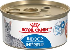 Royal Canin Feline Health Nutrition Indoor Adult Morsels in Gravy Wet Canned Cat Food, 85-g can, case of 24