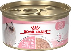 Royal Canin Feline Health Nutrition Kitten Loaf In Sauce Wet Canned Cat Food, 85-g can, case of 24