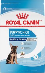 Royal Canin Size Health Nutrition Large Puppy Dry Dog Food, 13.6-kg bag