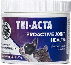 Tri-Acta Regular Strength Powder Joint Supplement Small Dogs & Cats, 60-g jar
