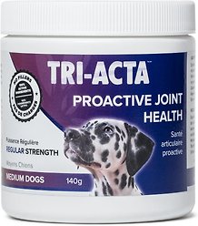 Tri-Acta Regular Strength Powder Joint Supplement Medium Dogs, 140-g jar