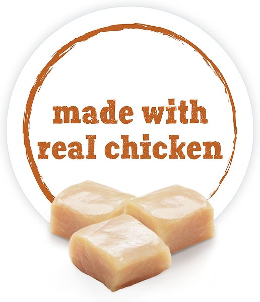 Show full view: Purina Beneful Incredibites Real Chicken Pate Wet Dog Food, 85-g can, case of 24 slide 3 of 9